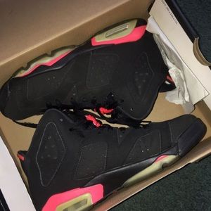 Infared 6 Jordans